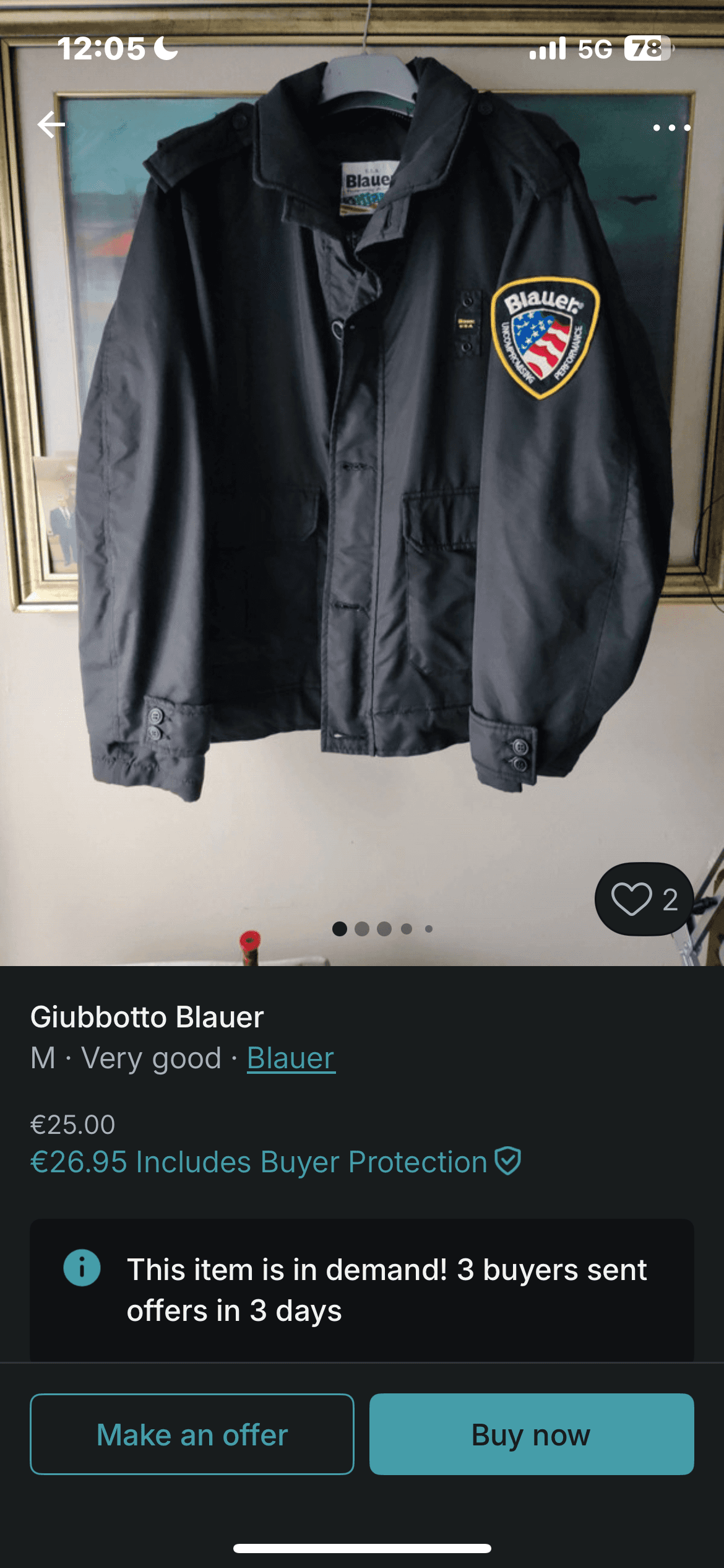 Vinted Snipe: Verkauf mit 100€ Profit