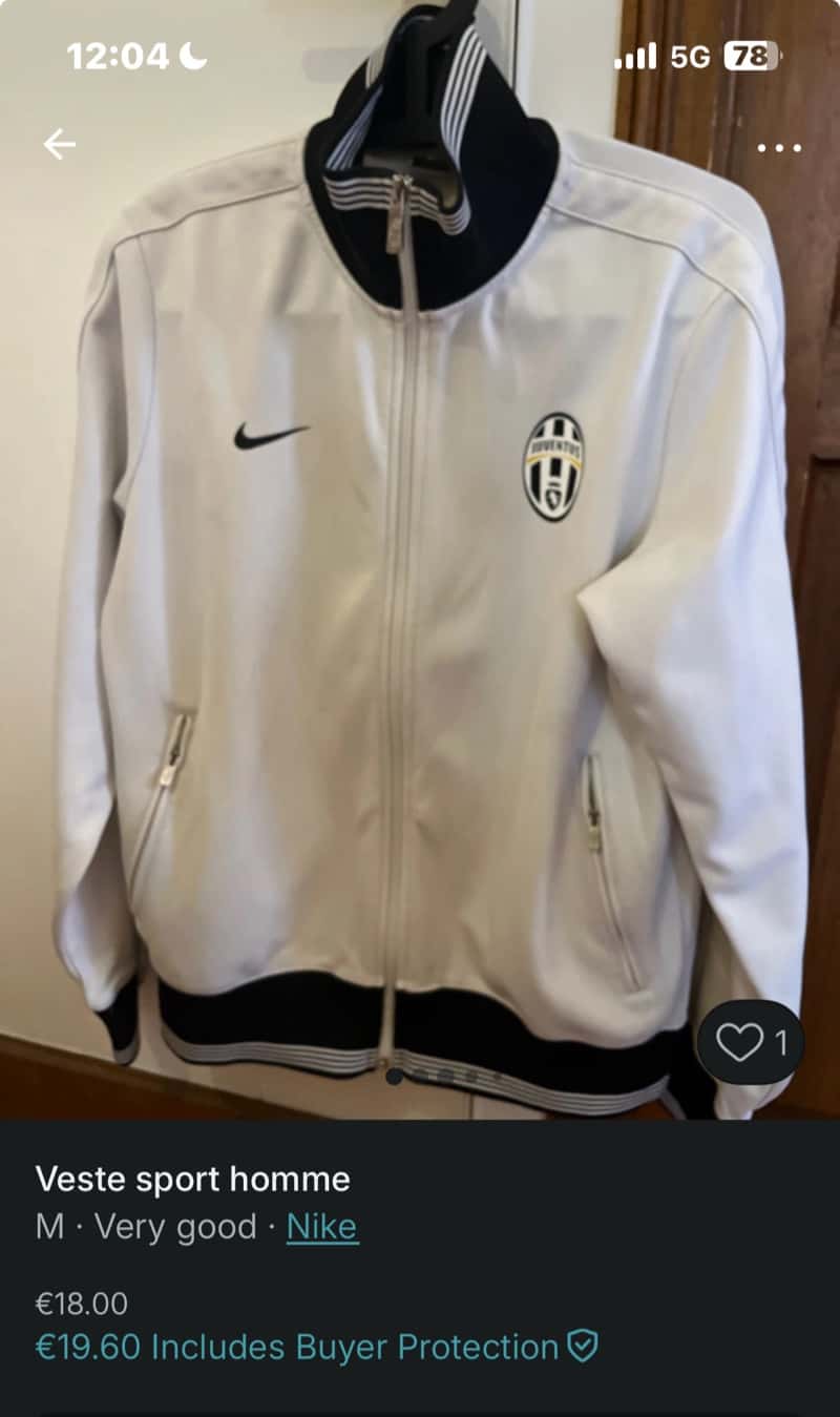 Vinted Snipe: Verkauf mit 40€ Profit