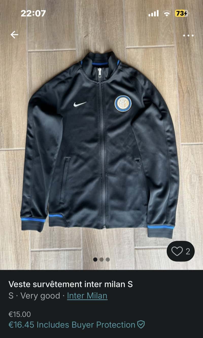 Vinted Snipe: Verkauf mit 60€ Profit